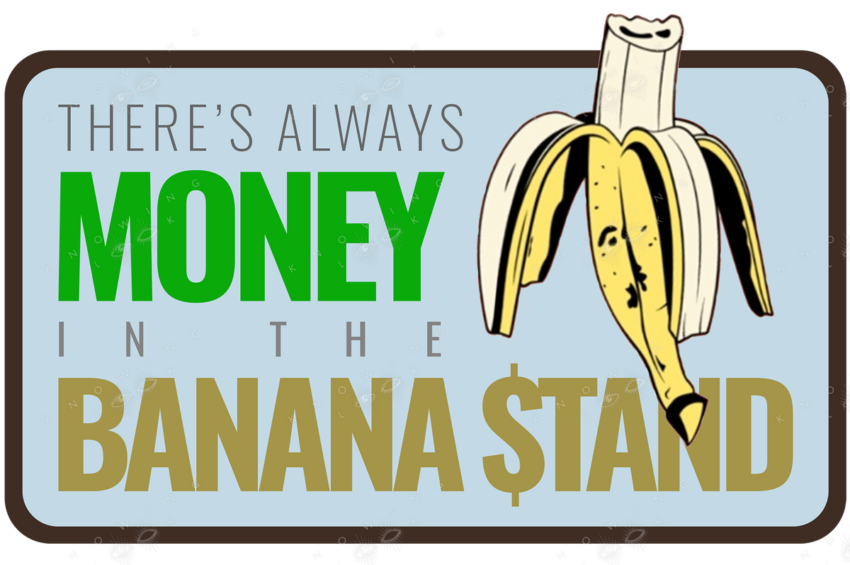 No Touching! — Arrested Development 'There's always money in the banana stand' tee