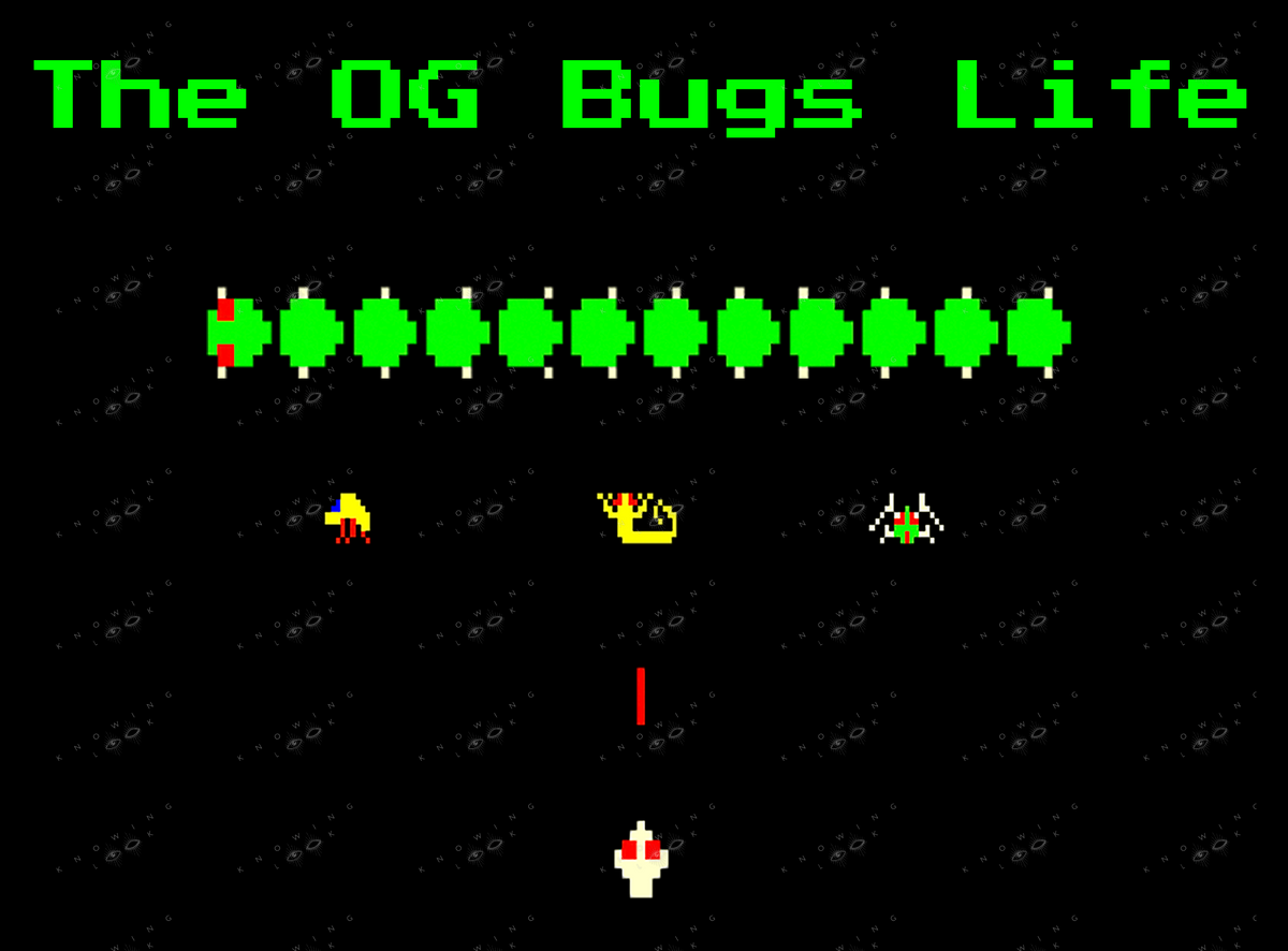 The OG Bugs Life — Centipede Atari Arcade Video Game T-Shirt
