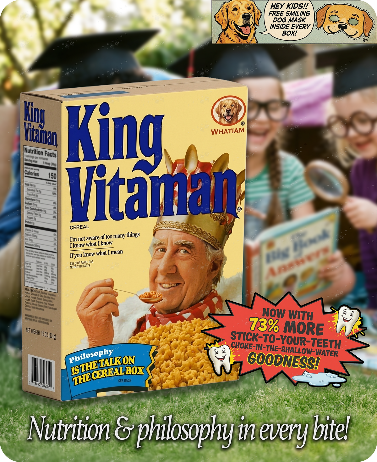 King Edie — Edie Brickell 'What I Am' × King Vitaman Cereal Crossover Tee