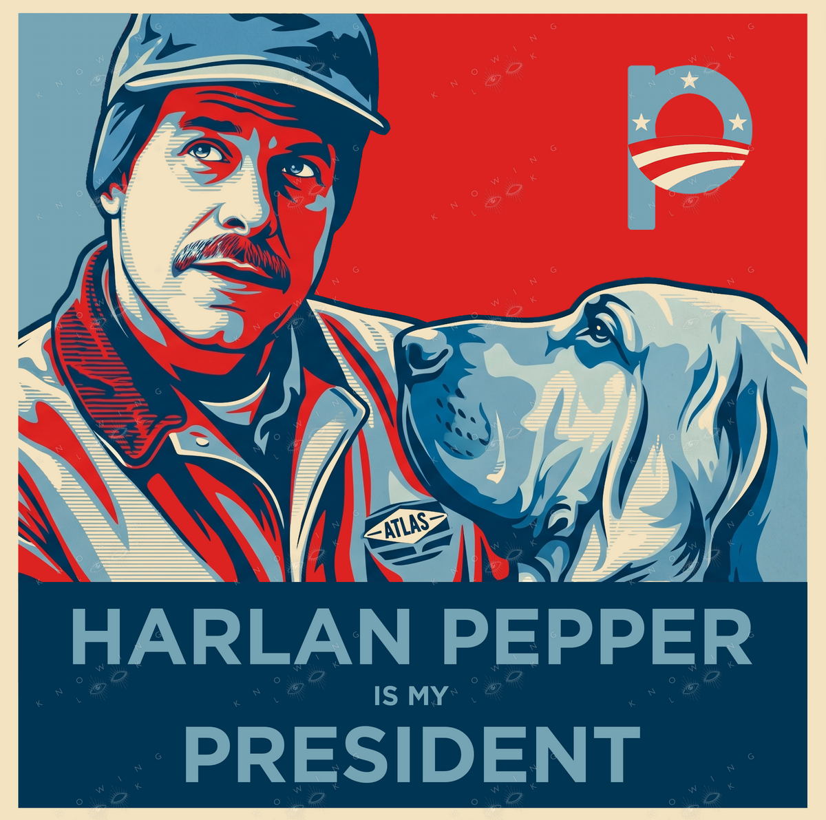 President Pepper — Harlan Pepper Is My President Best in Show Tee