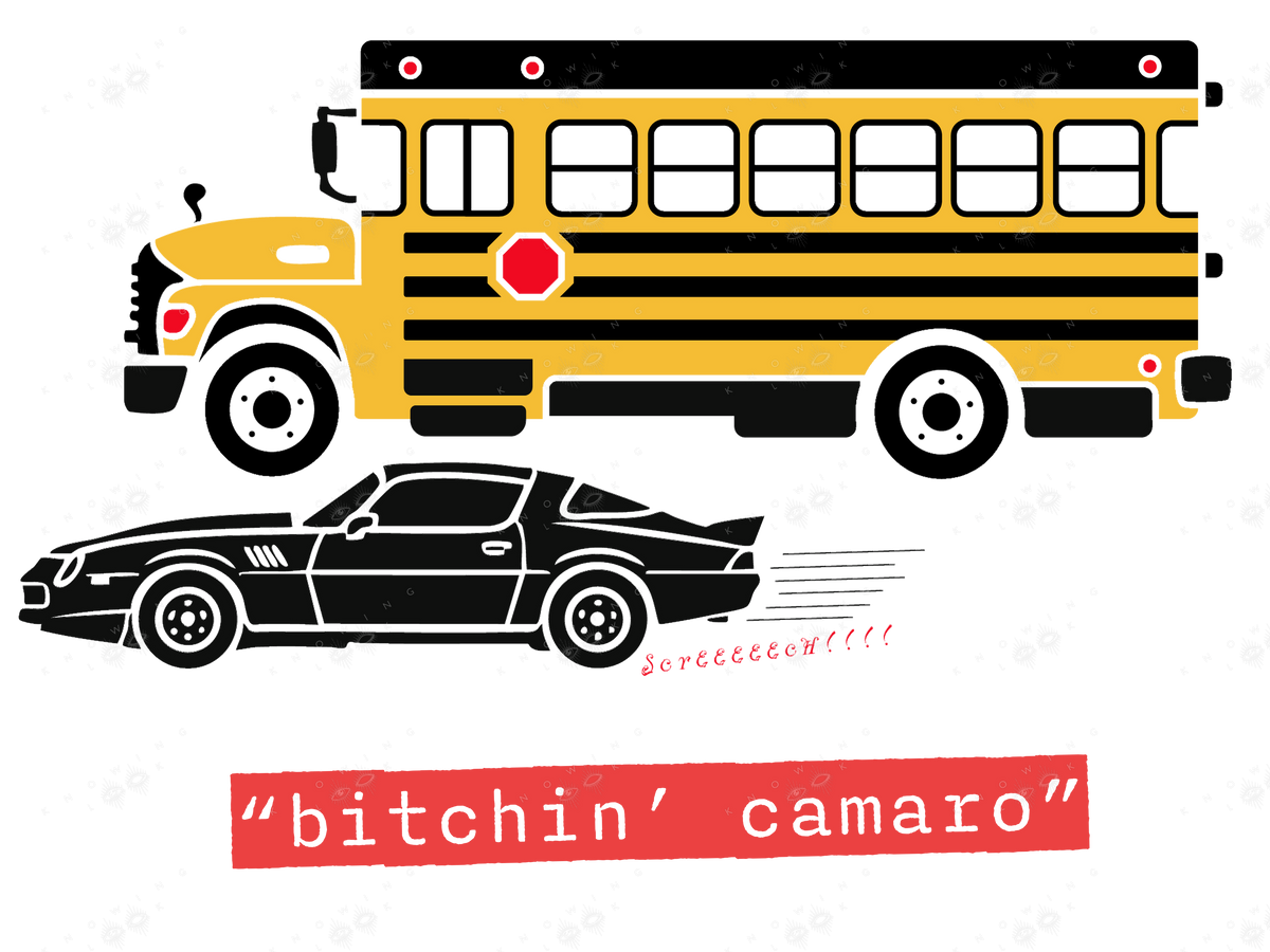 Bitchin' Camaro — Dead Milkmen Tee