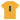 LEET Redux — leetspeak t-shirt, Gold, front