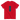 LEET Redux — leetspeak t-shirt, Red, front