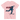 Lessgo Mongo! — Skateboarding Mongo Style Tee, Light Pink, front