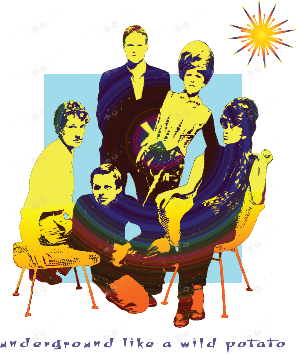 Underground Potatoes — The B-52's Private Idaho Tee